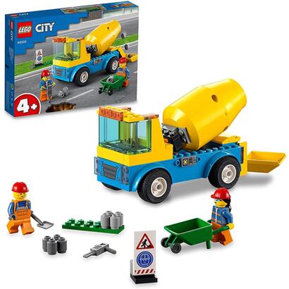 lego-60325-city-camion-hormigonera-mezclador-de-cemento