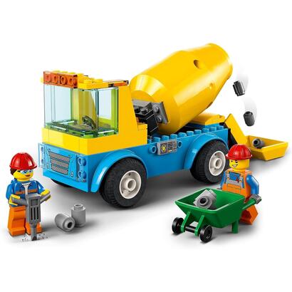 lego-60325-city-camion-hormigonera-mezclador-de-cemento