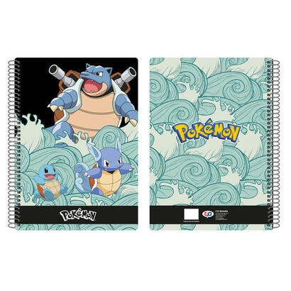 cuaderno-a4-squirtle-evolution-pokemon