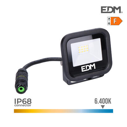 foco-proyector-led-10w-800lm-6400k-luz-fria-black-series-92x81x27cm-edm