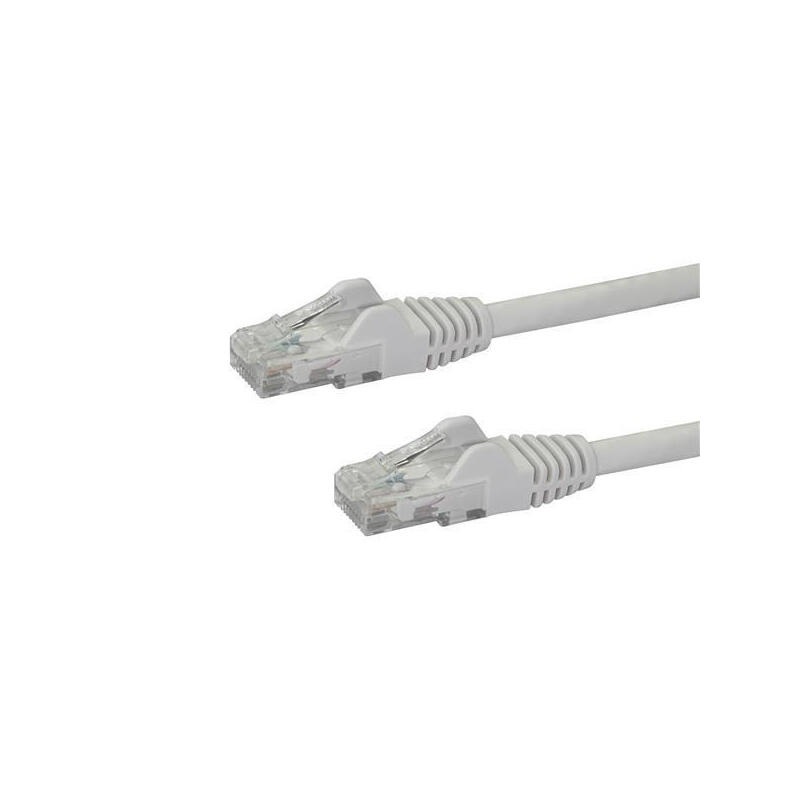 startechcom-cable-de-red-de-0-5m-blanco-cat6-utp-ethernet-gigabit-rj45-sin-enganches-latiguillo-snagless-de-50cm-cable-de-red-rj
