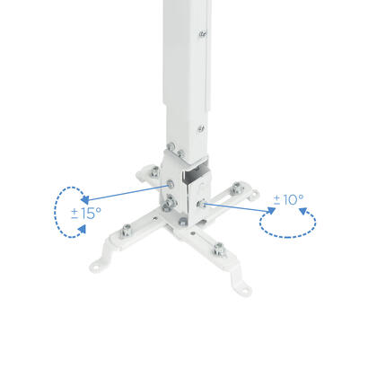 tooq-soporte-universal-de-techo-para-proyector-inclinable-y-giratorio-peso-max-20kg-blanco