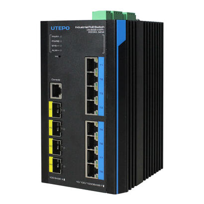 utepo-utp7608ge-poe-ie-switch-industrial-fast-ring-poe-8-puertos-gigabit-4-uplink-10g-sfp-240w-8023afat-6kv-layer-3