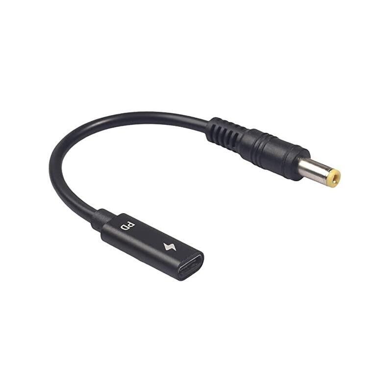 adaptador-usb-c-hembra-a-55x25mm-macho-65w-de-15cm