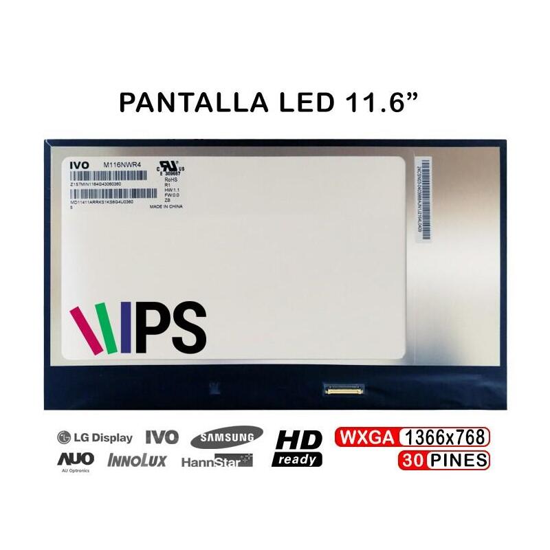 pantalla-led-de-116-para-portatil-m116nwr4-r1-1366x768-30-pines-ips pantalla-led-de-116-para-portatil-m116nwr4-r1-1366x768-30-pines-ips