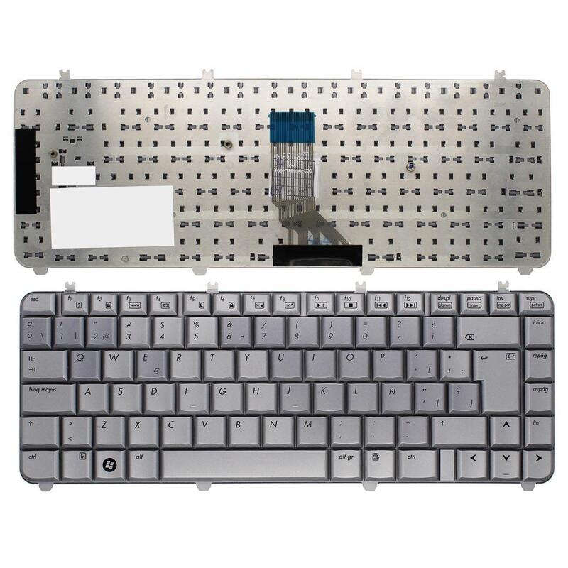 teclado-para-portatil-hp-pavilion-dv5-dv5z-dv5t-dv5-1000-plateado teclado-para-portatil-hp-pavilion-dv5-dv5z-dv5t-dv5-1000-plateado
