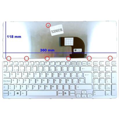 teclado-blanco-para-portatil-sony-vaio-sve15-sve17-series