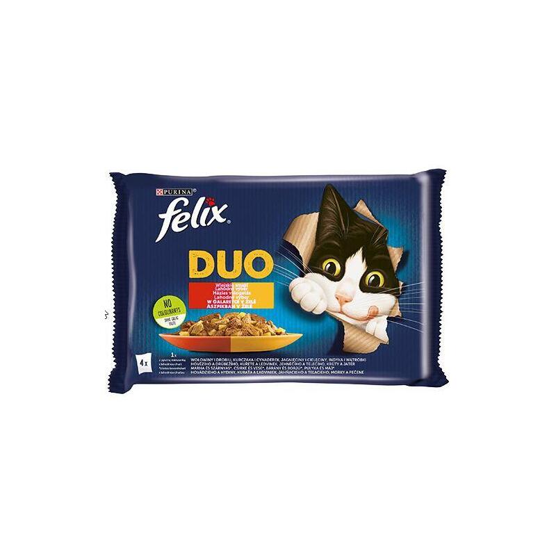 pienso-felix-fantastic-duo-carne-4x85g