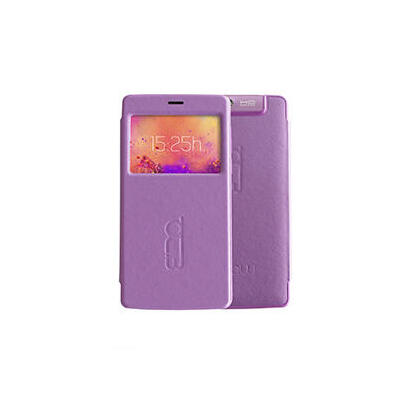 funda-flip-cover-purpura-para-smartphone-billow-s501hd-con-funcion-magic
