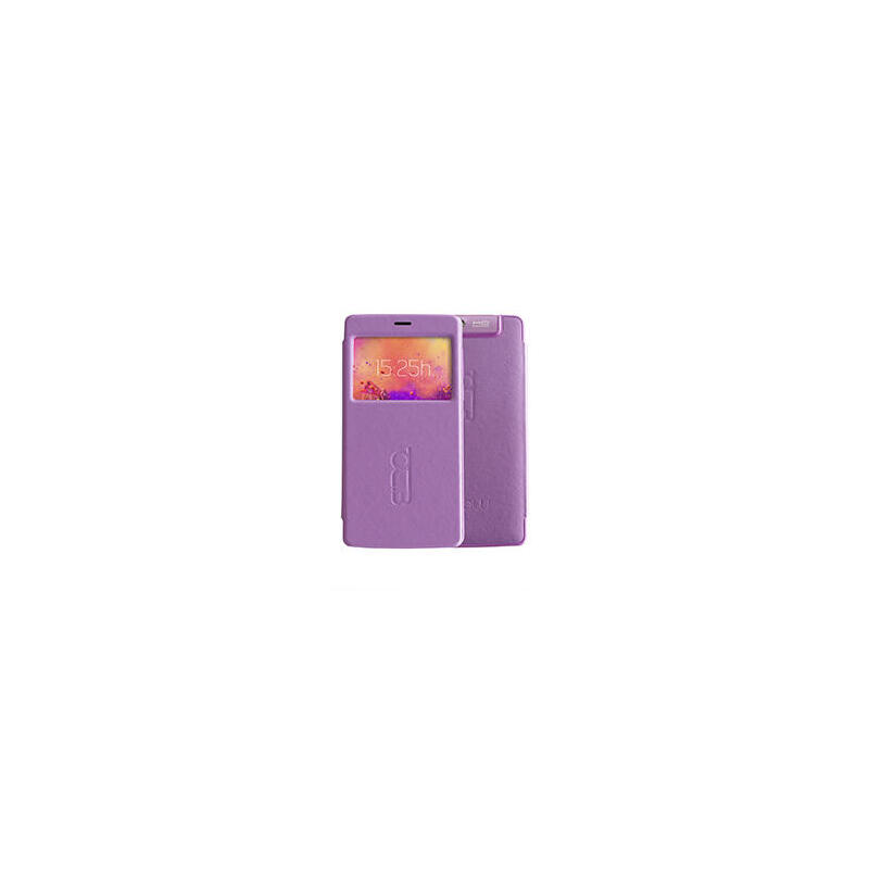 funda-flip-cover-purpura-para-smartphone-billow-s501hd-con-funcion-magic
