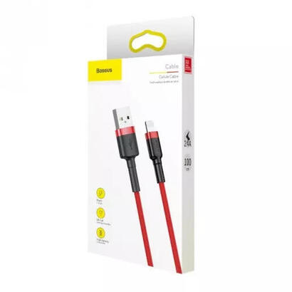 cable-de-carga-datos-baseus-cafule-usb-a-lightning-24a-05m-rojo-rojo