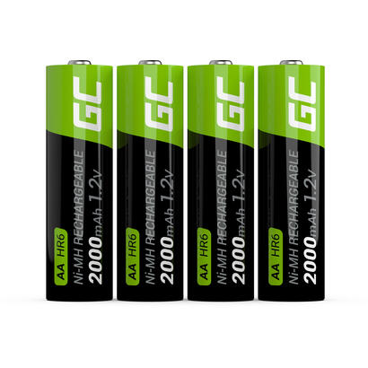 pilas-recargables-greencell-aa-2000-mah-4-pcs