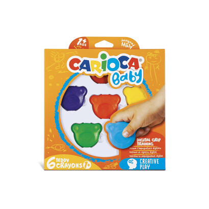 carioca-ceras-teddy-1-con-forma-de-osito-colores-caja-de-6