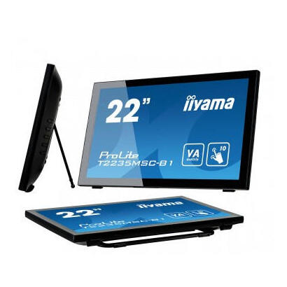 monitor-iiyama-215-prolite-t2235msc-b1tactil1920-x-1080-fhd-va300016-msdvi-d-vga-displayportaltavocesnegro