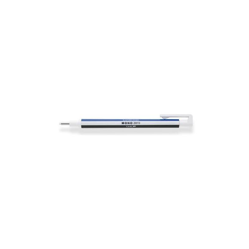 tombow-portagomas-mono-zero-punta-23mm-redonda-cuerpo-blancoazulnegro