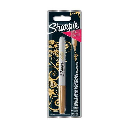 sharpie-1986003-permanent-marker-fine-tip-gold-1-pcs
