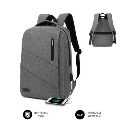 mochila-subblim-city-backpack-para-portatiles-hasta-156-puerto-usb-gris