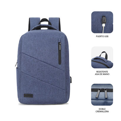 mochila-subblim-city-backpack-para-portatiles-hasta-156-puerto-usb-azul