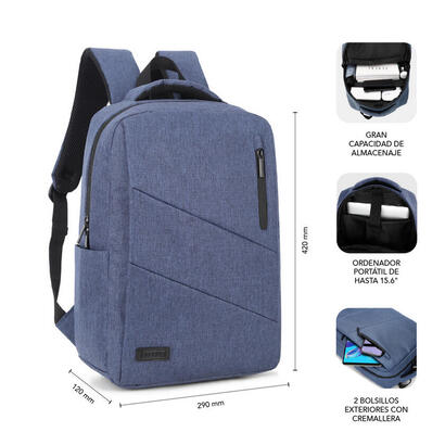 mochila-subblim-city-backpack-para-portatiles-hasta-156-puerto-usb-azul