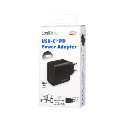 logilink-cargador-usb-c-pared-negro-5v3a-pa0258