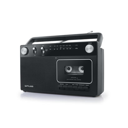 radio-analogica-muse-m-152-rc-cassette-negro