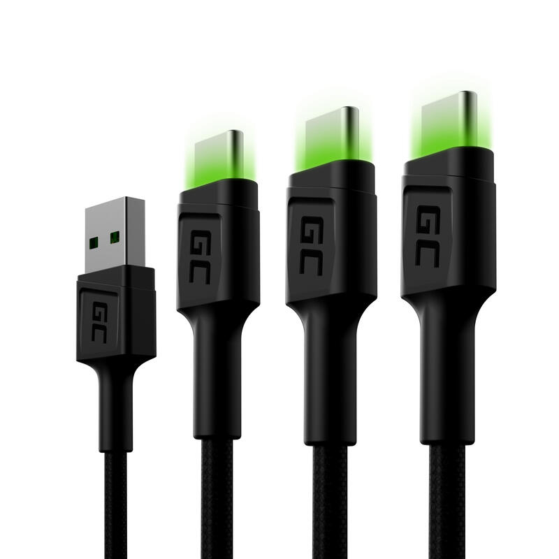 green-cell-cable-set-3x-usb-usb-c-st-st-3x2m-set3-backlight-verde-led-negro