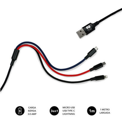 cable-usb-20-subblim-sub-cab-3in101-micro-usbtype-clighting-usb-macho-1m