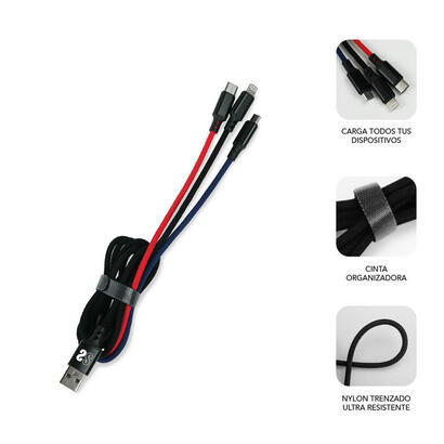 cable-usb-20-subblim-sub-cab-3in101-micro-usbtype-clighting-usb-macho-1m