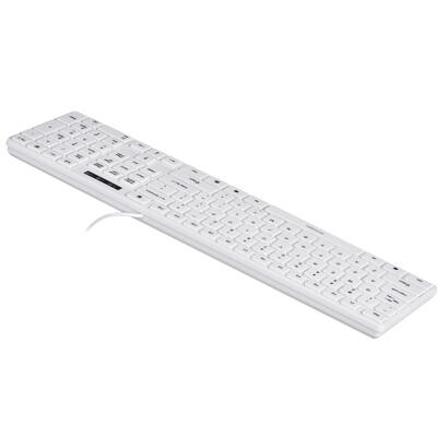 teclado-ingles-usb-activejet-k-3066sw-blanco