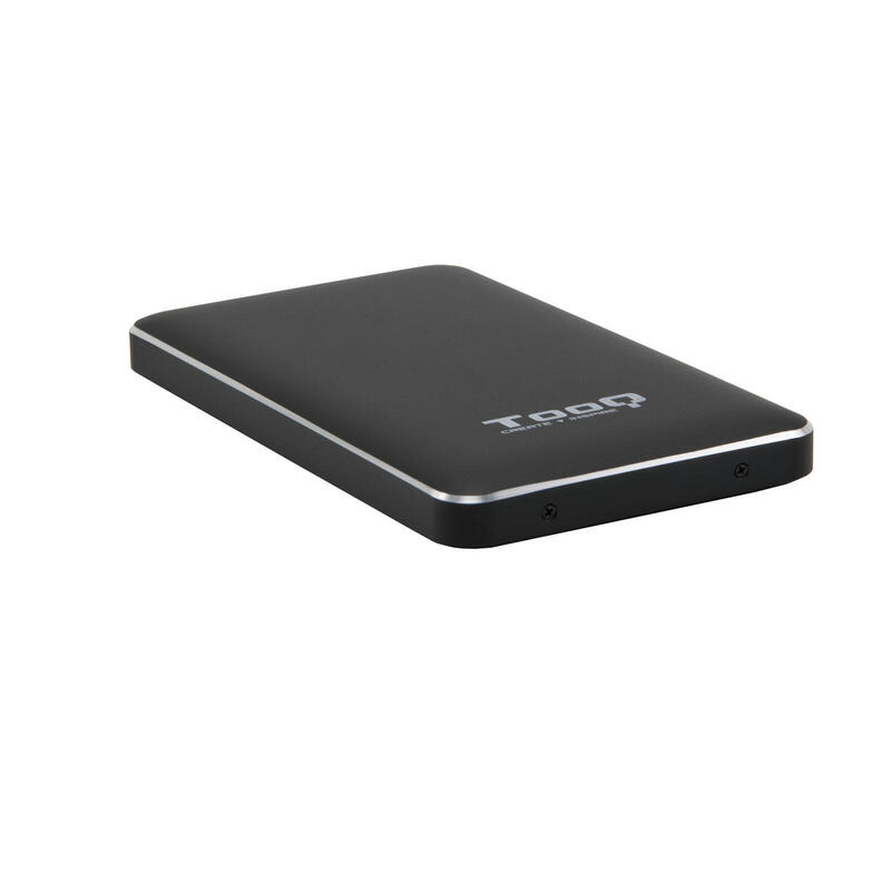 caja-externa-25-usb-30-sata-adap-type-c-tooq-negra-95mm-tqe-2531b