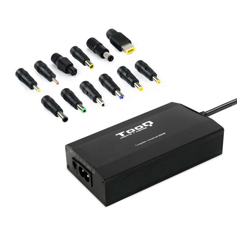 tooq-cargador-universal-para-portatil-100w-usb-12-adaptadores-voltaje-12-24v-indicador-led