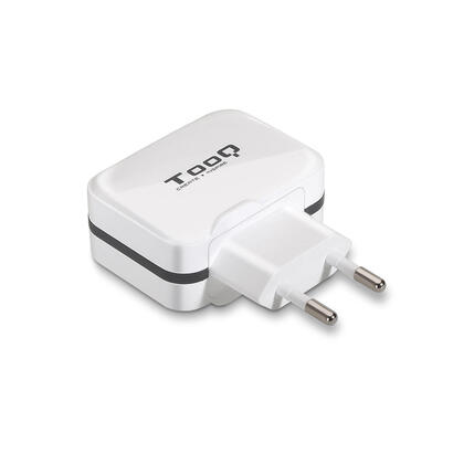 tooq-cargador-de-pared-2x-usb-20-tecnologia-ai-blanco