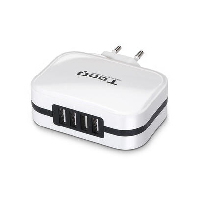 cargador-pared-tooq-tqwc-1sc04wt-usb-c-usb-a-27w-blanco