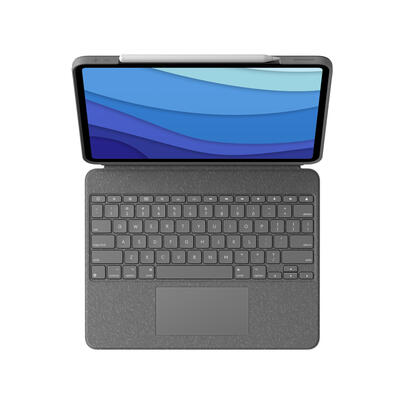 logitech-combo-touch-caja-de-teclado-y-folio-con-panel-tactil-luz-trasera-apple-smart-connector-qwertz-aleman-gris-oxford-para-a