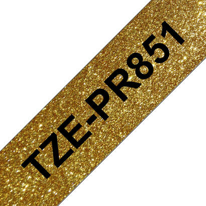 brother-tzepr851-impresin-en-negro-sobre-dorado-brillante-premium-rollo-24-cm-x-8-m-1-bobinas-tipo-laminado-para-pt2430pc-pt2730