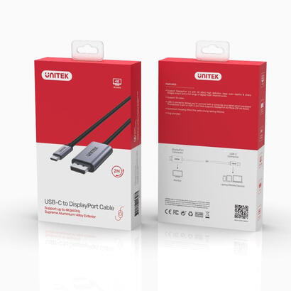unitek-cable-usb-c-dp-12-4k60hz18m-v1409a