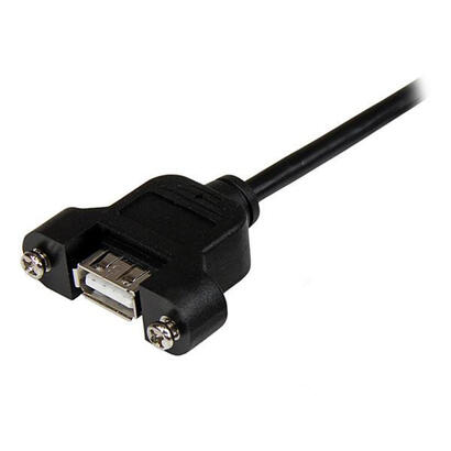 startech-cable-usb-20-mh-alargo-091m-para-montar-empotrar-en-panel-usbpnlafam3