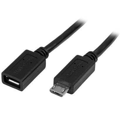 startech-cable-micro-usb-20-mh-alargo-050m-negro-usbubext50cm