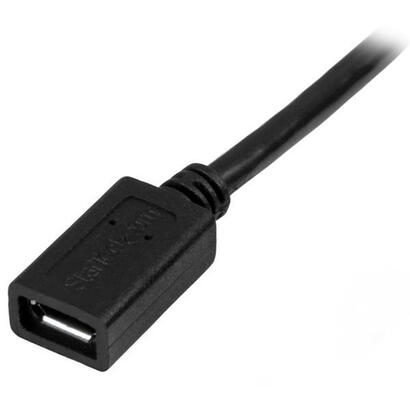 startech-cable-micro-usb-20-mh-alargo-050m-negro-usbubext50cm