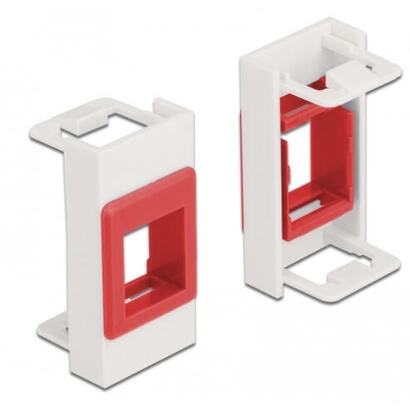 delock-easy-45-moduloo-keystone-soporte-225-x-45-mm-blanco-rojo