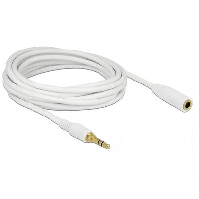 delock-85591-cable-de-audio-5-m-35mm-blanco