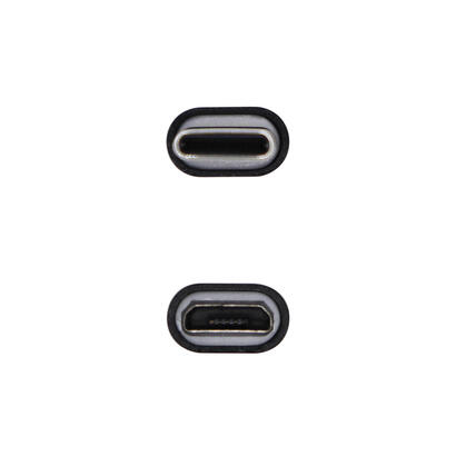 aisens-mini-adaptador-usb-c-usb-20-tipo-micro-bh-usb-cm-negro