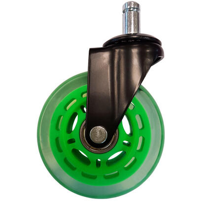 ruedas-para-silla-gaming-lc-power-universal-7bg-speed-negroverde