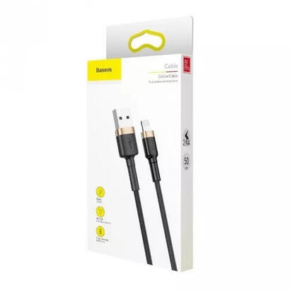 cable-de-carga-datos-baseus-cafule-usb-lightning-24a-3m-oro-negro