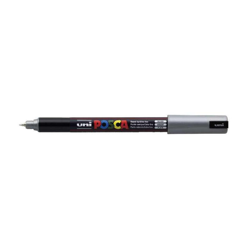 posca-marcador-pc-1mr-no-permanente-punta-extrafina-07mm-plata