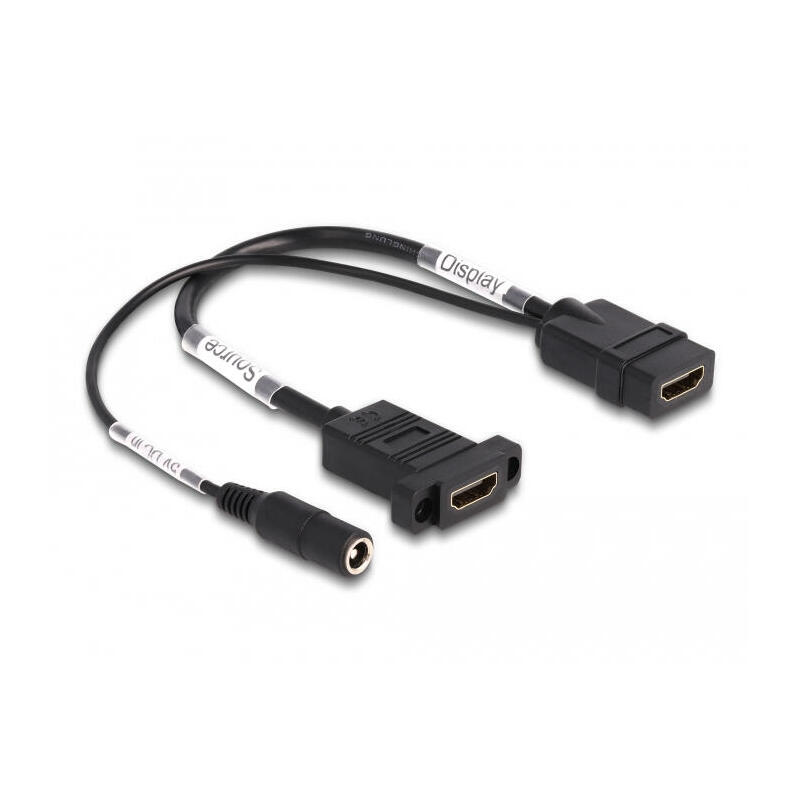 delock-cable-hdmi-4k-60-hz-con-alimentacion-cc-21-x-55-mm-030-m-montaje-en-panel