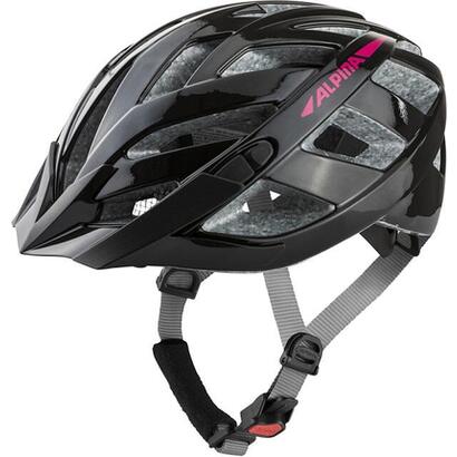 alpina-casco-panoma-20-negro-rosa-brillo-52-57-nuevo-2022