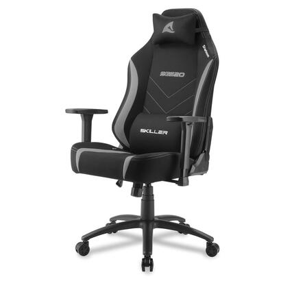 silla-gaming-sharkoon-sgs20-fabric-negrogris