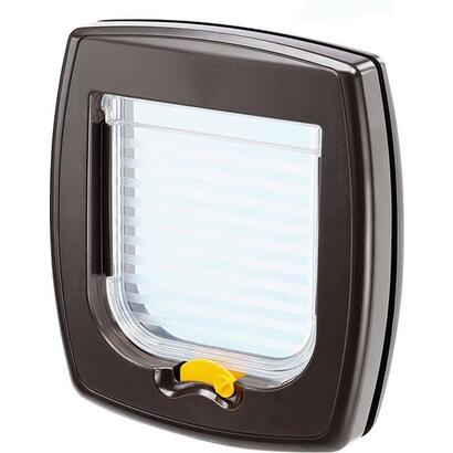 ferplast-swing-1-gatera-puerta-para-gatos-y-perros-pequenos-para-cristal-y-paredes-entrada-y-salida-controlables-2-vias