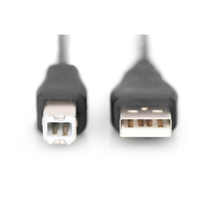 assmann-usb-connection-cable-type-a-b-m-m-10m-usb-20-suitable-bl